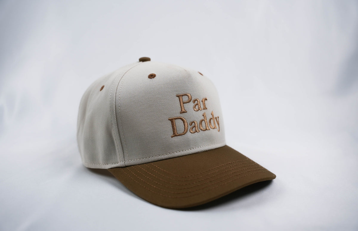 Par Daddy Two-Tone Snapback - White & Tan