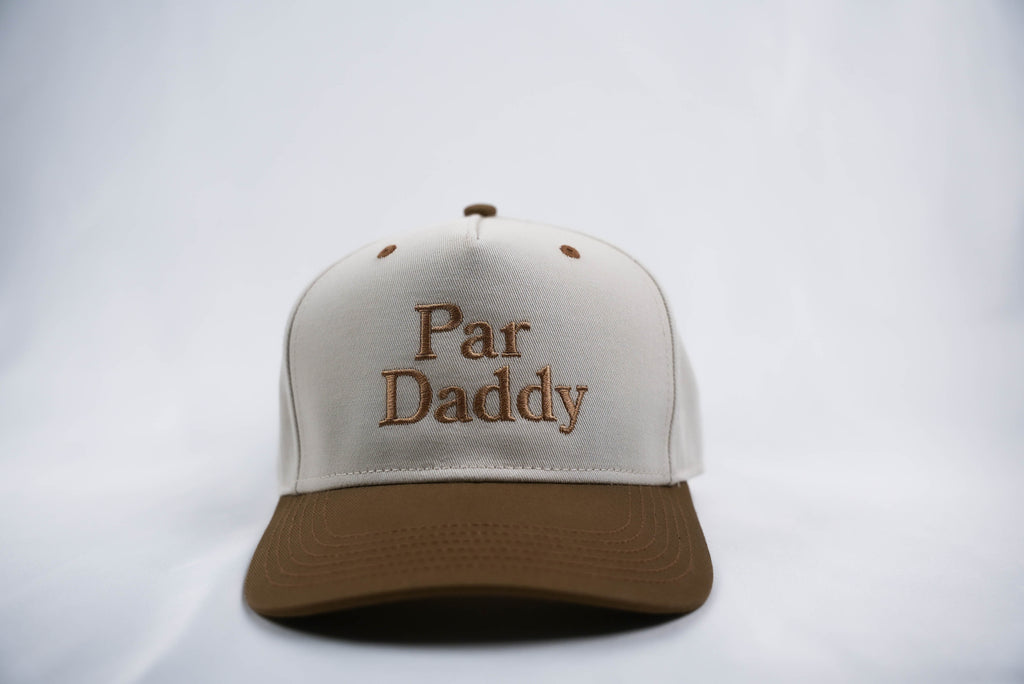 Par Daddy Two-Tone Snapback - White & Tan